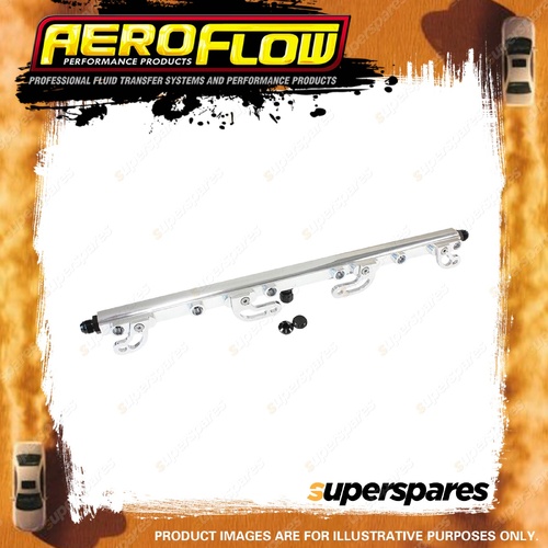 Aeroflow Billet EFI Fuel Rails Polished for Ford Fg 4.0L Dohc 6 Cyl