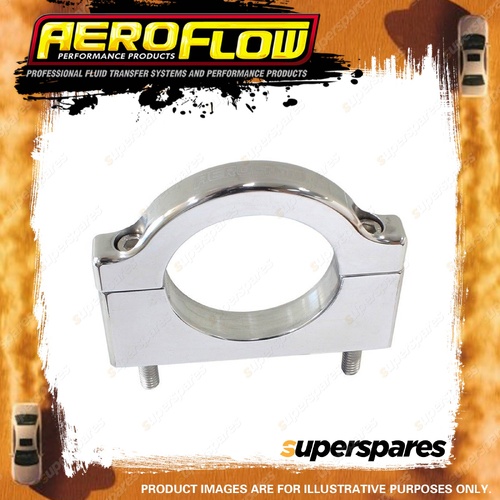 Aeroflow Billet Bar Mount Bracket Polished Suits 19.05mm 3/4" Diameter Bar