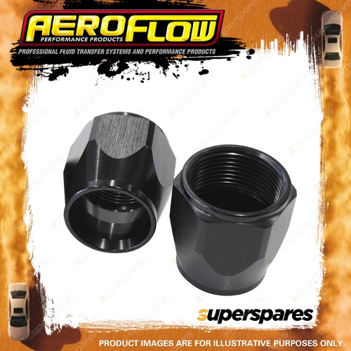 Aeroflow Brand 7000 Series Replacement Socketnut Hard Anodised Black AF7030-10