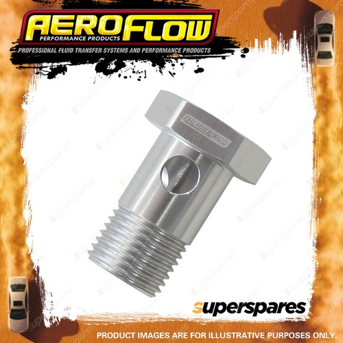 Aeroflow Brand M18 X 1.5 Banjo Bolt Silver Use With -10An 18Mm Banjo