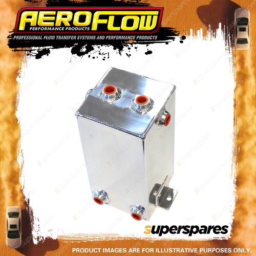 Aeroflow Fabricated Alloy Tank 4L Capacity 5"L X 5"W X 10.5" Polished Finish