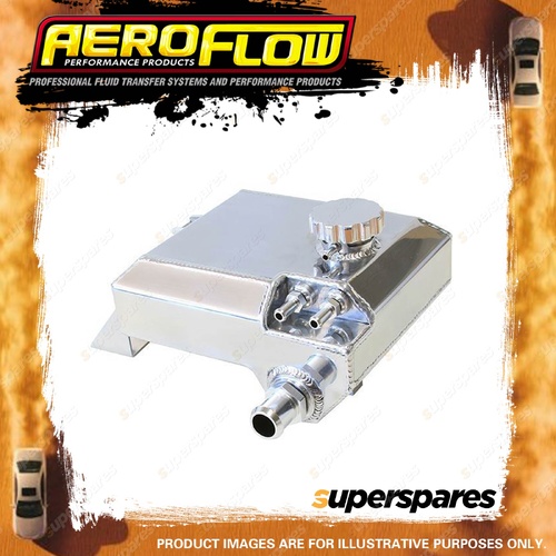 Aeroflow Female Inverted Radiator Overflow Tank Polished for Ford Falcon BA-BF