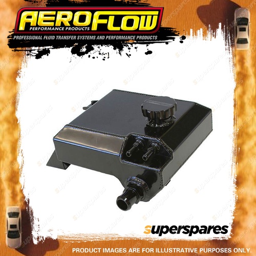 Aeroflow Fabricated Radiator Overflow Tank Black for Ford Falcon BA-BF