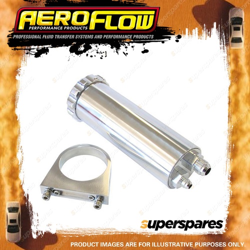 Aeroflow Power Steering Reservoir 440Ml 2.-7/8" OD 8-3/4" H Polished