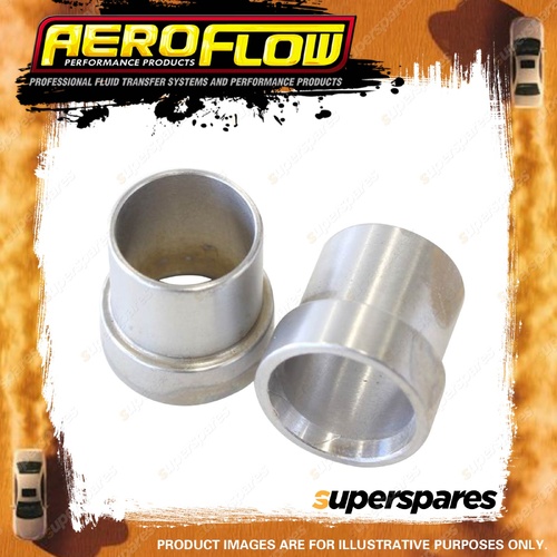 Aeroflow Tube Sleeve -6An To 3/8" Tube Stainless Steel -6An Fits Over 3/8" Line