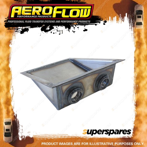 Aeroflow Weld-In Fuel Tank Sump for Fuel Tanks With X2 -12 ORB Female