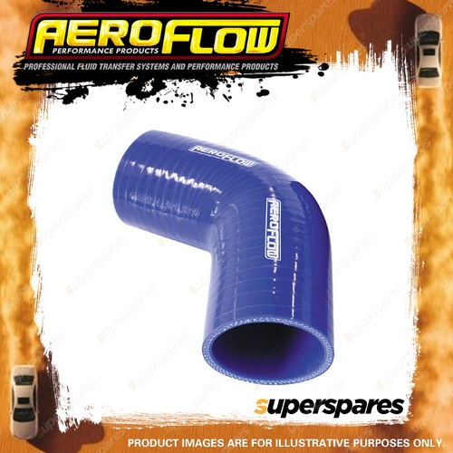 Aeroflow Silicone Hose 67 Deg Blue I.D 4.00" 90Mm Wall 5.3Mm 125Mm Leg