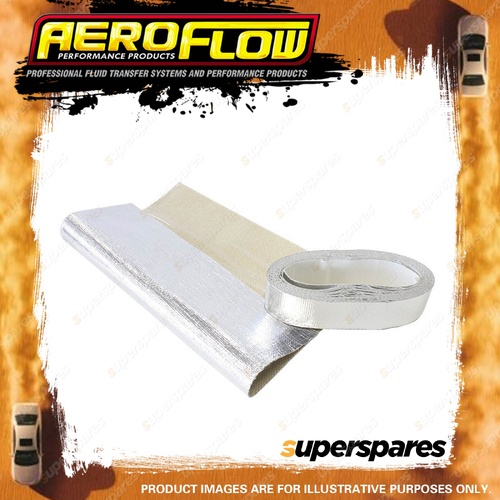 Aeroflow Aluminised Adhesive Backed Flexible Heat Shield 12" X 24"