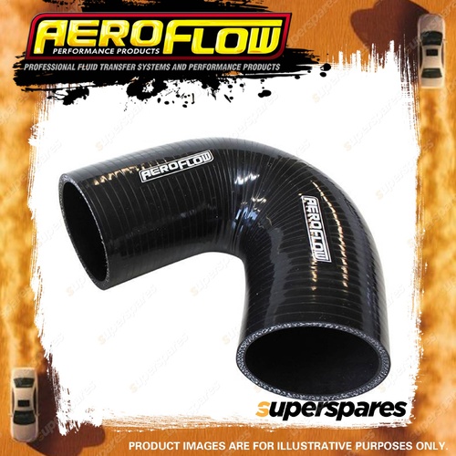 Aeroflow Brand 135 Degree Silicone Hose Elbow 63mm 2-1/2" I.D Black