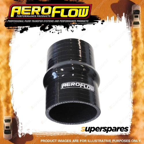 Aeroflow Brand 100MM 3-15/16" Hump Silicone Hose Black 38mm 1-1/2"