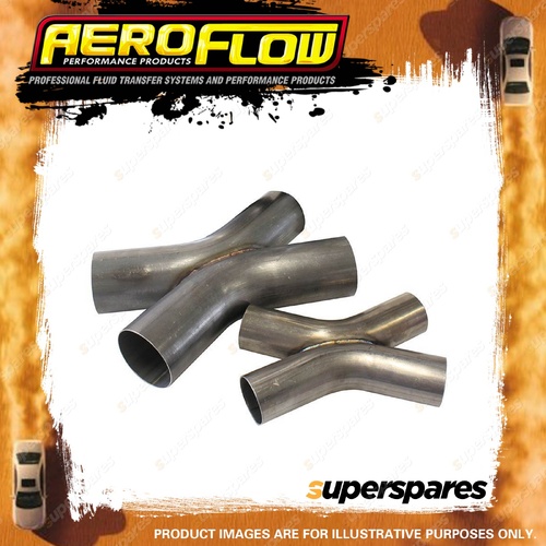 Aeroflow Brand 2-1/2" O.D Exhaust X Pipe Bends 304 Stainless Steel