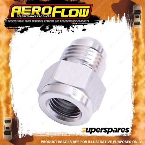 Aeroflow An Flare Expanders Female / Male AN to AN -3 to -4 AN Silver Finish