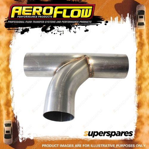 Aeroflow 304 Stainless Steel T - Pipe 2-1/2" Radiusradius Flow Bends 2-1/2" O.D