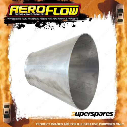 Aeroflow Brand Stainless Steel Transition Cone 2-1/2 X 5 X 4 Inch Long