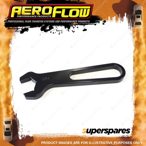 Aeroflow Brand Alloy Wrench Single -10An Black Single -10An Wrench