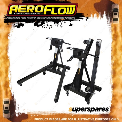 Aeroflow Brand 2000lb. Heavy Duty Foldable Engine Stand With 5 Wheels