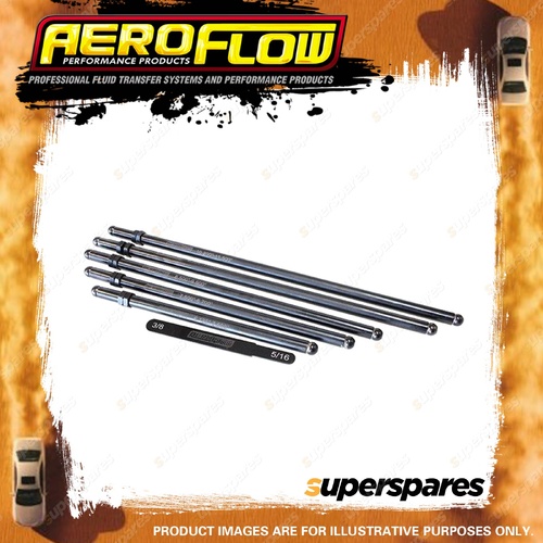 Aeroflow Brand Pushrod Length Checking 6.125" - 11.500" Sizes Hose Fitting