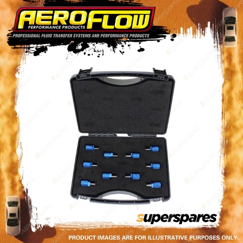 Aeroflow Thread Identification Kit With Metric Thread Adapter Fittings