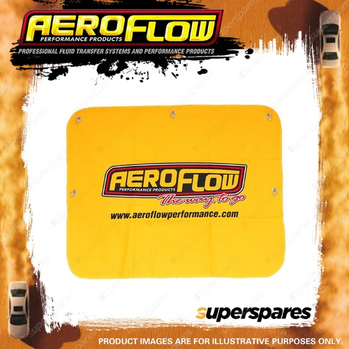 Aeroflow Tyre Cover Universal Fit With 5 Suctions Cups To Attach Panel