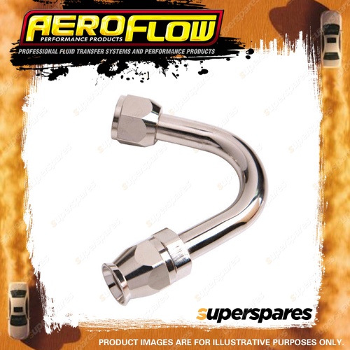 Aeroflow A/C 135 Degree Fitting -8 AN Without Charge Port Hose Adaptor