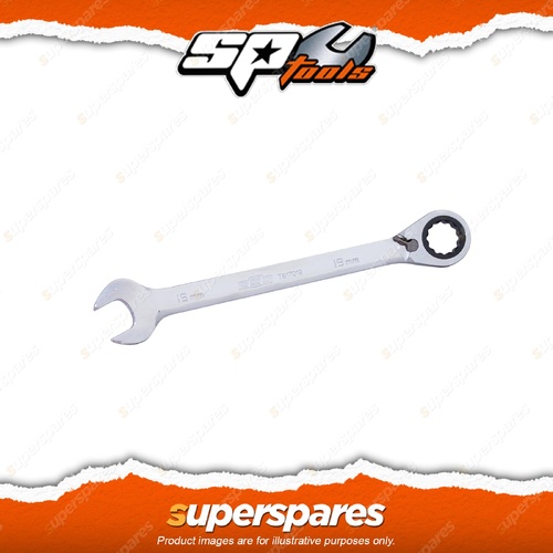 888 Series 10mm Gear Reversible ROE Spanner - Metric 15Deg Offset Chrome Plated