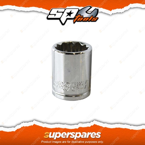 888 Series 3/8" Drive Socket - 6mm Individual 12 Point Metric Cr-V Steel Durable