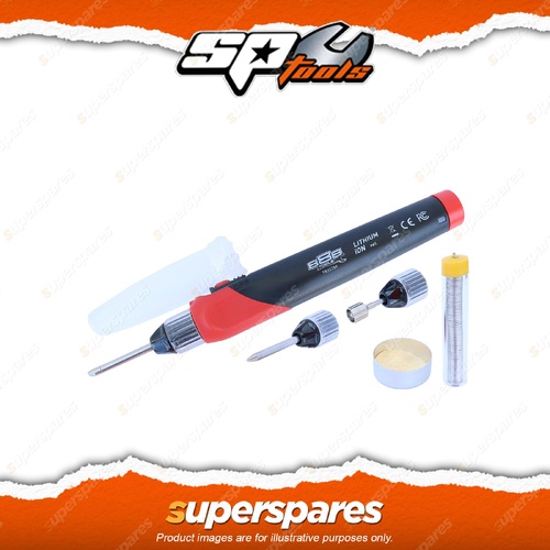 888 Series Soldering Iron Kit - Auto Electrical Cordless Lithium 4.2V w/3 Tips