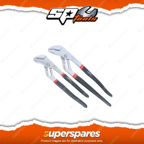 888 Series 2Pcs Multigrips Plier Set - Include 250mm 300mm Forged Alloy Steel