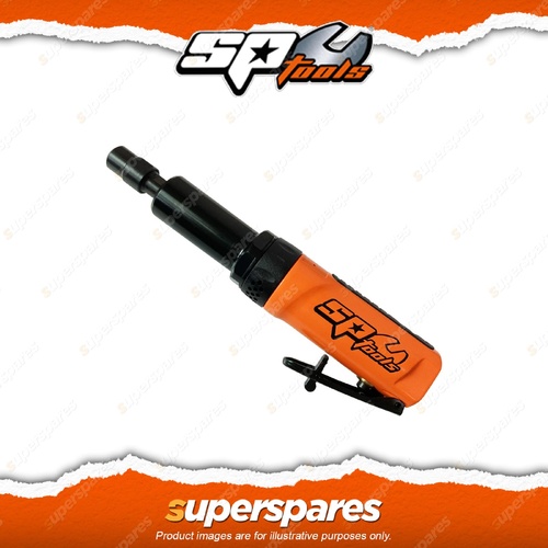 SP Tools 1/4" Drive Air Die Grinder - Extended Straight Capacity 6.35mm