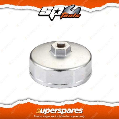 SP Tools Oil Filter Wrench 14 Flutes x 74.2mm x 3/8 inch Drive for Mazda