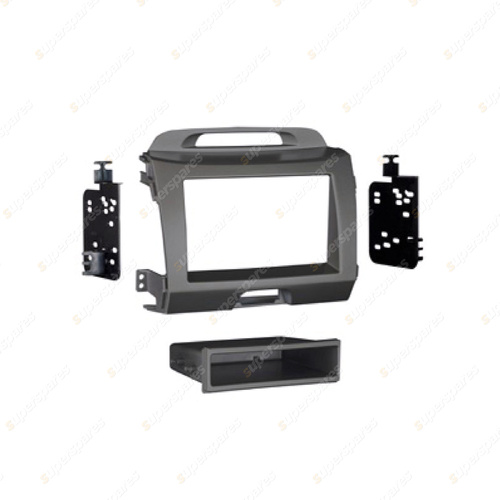 Aerpro Champagne Grey Facia Kit Mounting Headunit for Kia Sportage SL 2010-2015