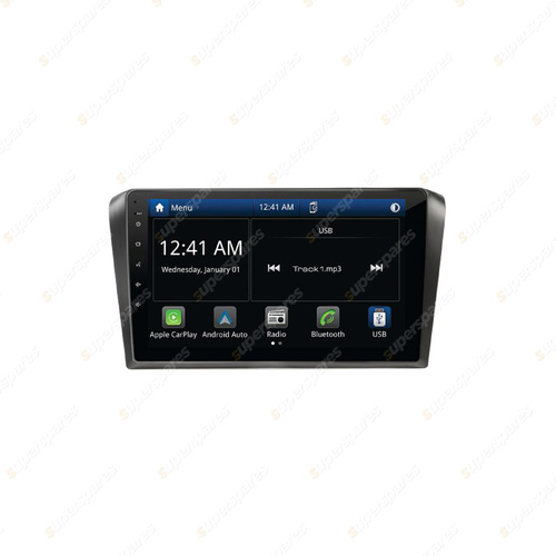 Aerpro 9" Multimedia Receiver for Mazda 3 Axela BK 2004-2009 - Non-amplified