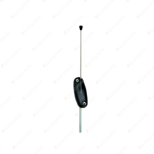 Aerpro Car Antenna - 1 Section Stainless Steel Mast 256cm Cable Length