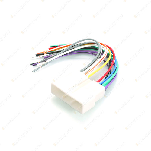 Aerpro Vehicle Specific Plug to Bare Wire Harness for Honda Various Models