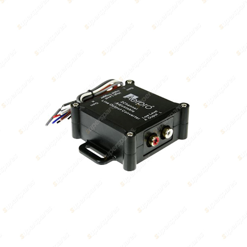 Aerpro 2 Channel Line Output Converter 12V 40W - RCA Output Format LED Indicator