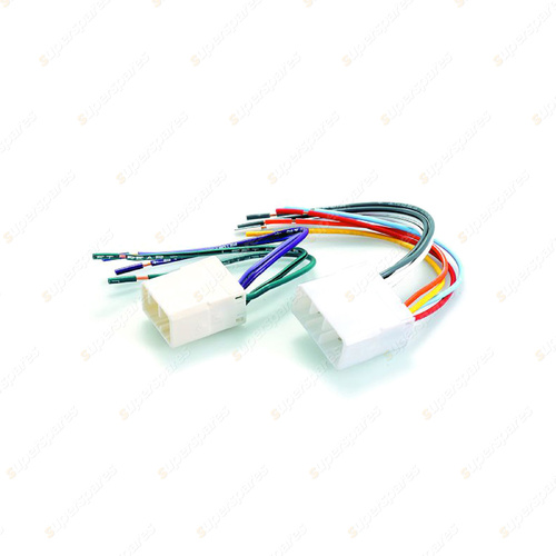 Aerpro Vehicle Specific Plug to Bare Wire Harness - 1x 8 Pin & 1x 4 Pin Plug