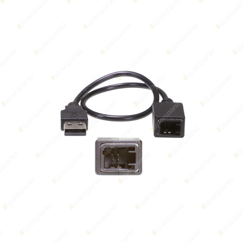 Aerpro USB Adaptor - Retains OE USB Port 250mm Cable Suit for Subaru Vehicles