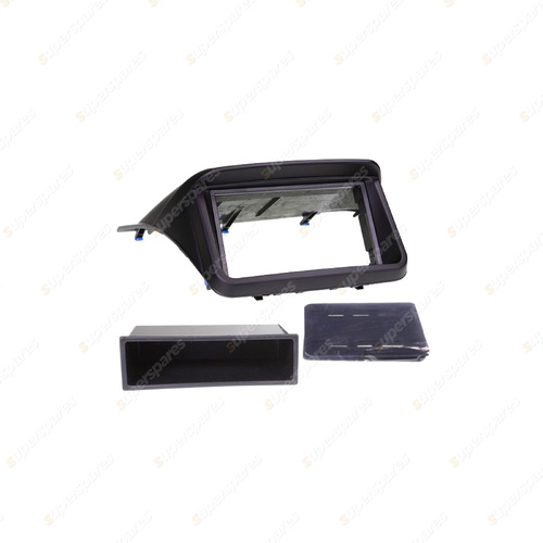 Aerpro Double DIN Black Facia for Mitsubishi Triton ML MN Challenger PB