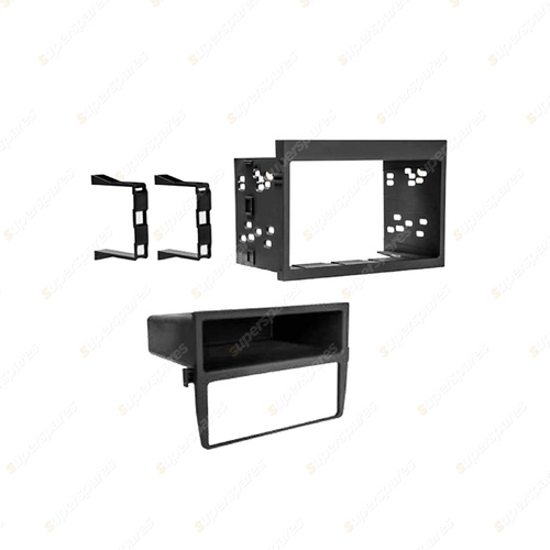 Aerpro Single/Double DIN Black Facia Kit for Porsche 911 996 1998-2004