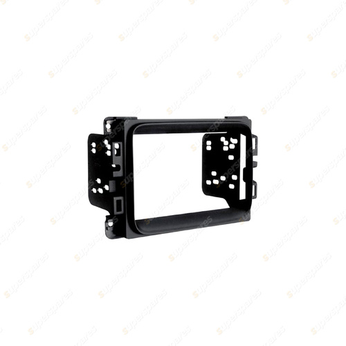 Aerpro Double DIN Black Facia with Mounting Brackets for Jeep Cherokee KL 15-On