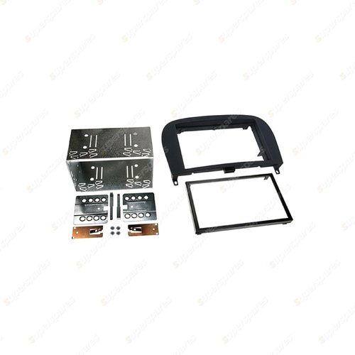 Aerpro Double DIN Black Facia with Cage for Mercedes Benz SL R230 2002-2011