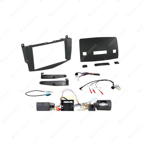 Aerpro black Install Kit Suit for Mercedes Benz C-Class W204 2007-2012 Amplified