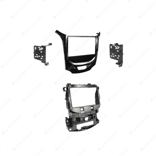 Aerpro Double DIN Gloss Black Facia Kit Suit for Holden Astra BL 2017-2020