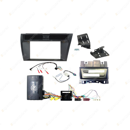 Aerpro Double DIN Black Install Kit Suit for Audi A4 & A5 Non Amplified & MMI