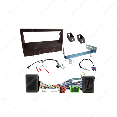 Aerpro Single DIN Black Headunit Install Kit Suit for Volvo S40 C30 C70 V50