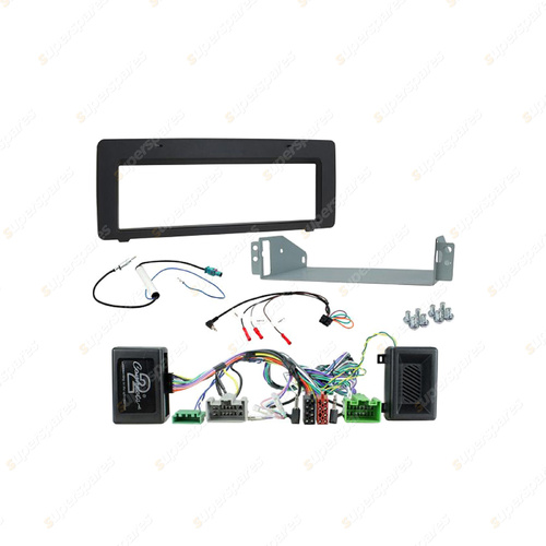 Aerpro Single DIN Black Headunit Install Kit Suit for Volvo S80 V70 XC70