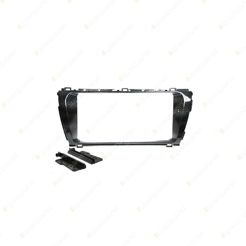 Aerpro Double DIN Mock Carbon Fibre Effect Facia Suit for Toyota Corolla 13-16