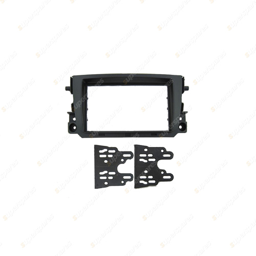 Aerpro Double DIN Textured Black Facia Suit for Smart Fortwo 2010-2014