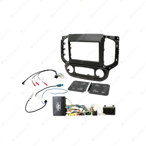 Aerpro Double DIN Black Install Kit Suit for Holden Trailblazer Colorado 2017-On