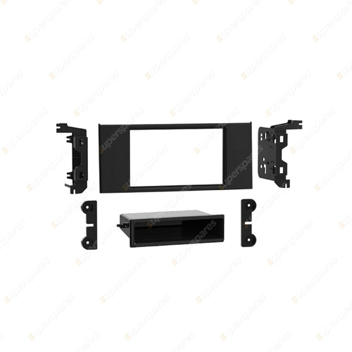 Aerpro Single Or Double DIN Black Facia for Land Rover Range Rover 2002-2009